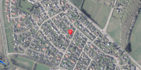 Oversvømmelsesrisiko fra vandløb på Junovej 4, . , 8382 Hinnerup