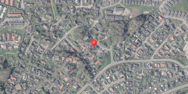 Oversvømmelsesrisiko fra vandløb på Kildevangen 5, . , 8382 Hinnerup
