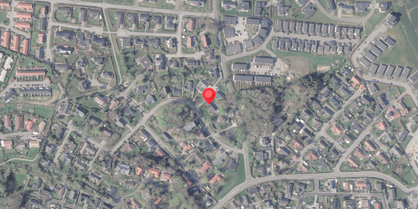 Oversvømmelsesrisiko fra vandløb på Kildevangen 6, 8382 Hinnerup