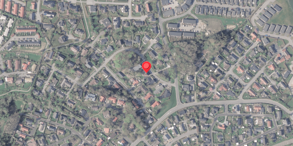 Oversvømmelsesrisiko fra vandløb på Kildevangen 7, . , 8382 Hinnerup