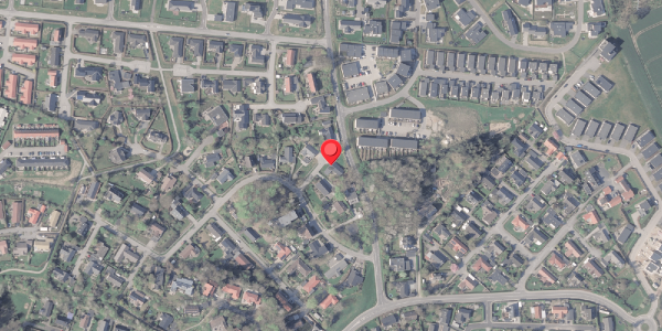 Oversvømmelsesrisiko fra vandløb på Kildevangen 8, . , 8382 Hinnerup