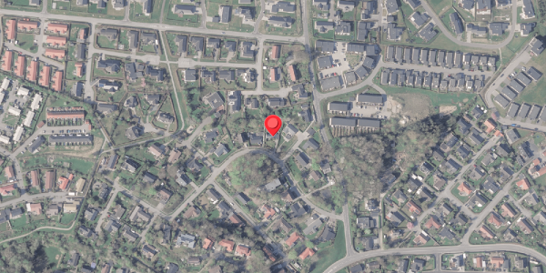 Oversvømmelsesrisiko fra vandløb på Kildevangen 14, . , 8382 Hinnerup