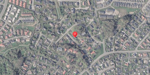 Oversvømmelsesrisiko fra vandløb på Kildevangen 15, . , 8382 Hinnerup