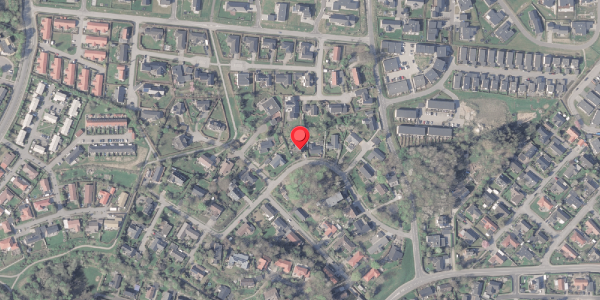 Oversvømmelsesrisiko fra vandløb på Kildevangen 18, . , 8382 Hinnerup