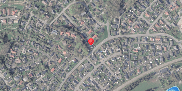 Oversvømmelsesrisiko fra vandløb på Kildevangen 23A, . , 8382 Hinnerup