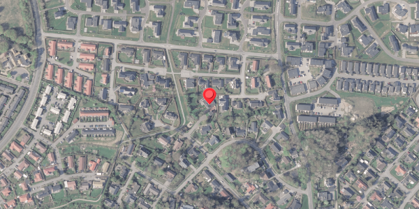 Oversvømmelsesrisiko fra vandløb på Kildevangen 24, . , 8382 Hinnerup