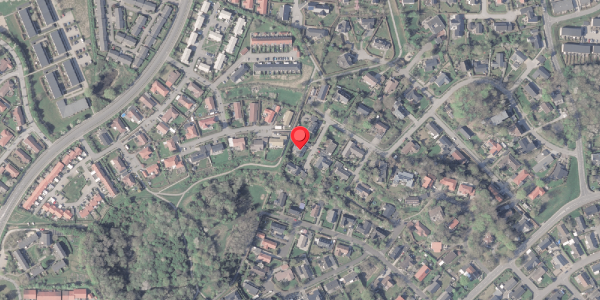 Oversvømmelsesrisiko fra vandløb på Kildevangen 49, 8382 Hinnerup
