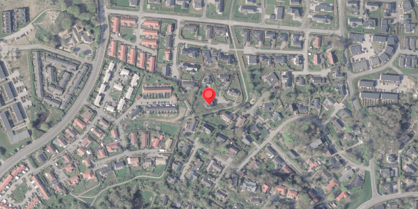 Oversvømmelsesrisiko fra vandløb på Kildevangen 71, 8382 Hinnerup