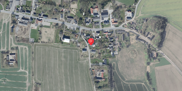 Oversvømmelsesrisiko fra vandløb på Klapskovvej 3, 8382 Hinnerup