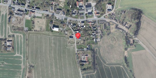 Oversvømmelsesrisiko fra vandløb på Klapskovvej 5, 8382 Hinnerup