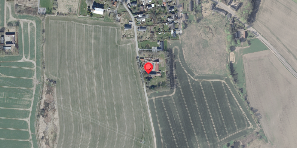 Oversvømmelsesrisiko fra vandløb på Klapskovvej 7, 8382 Hinnerup