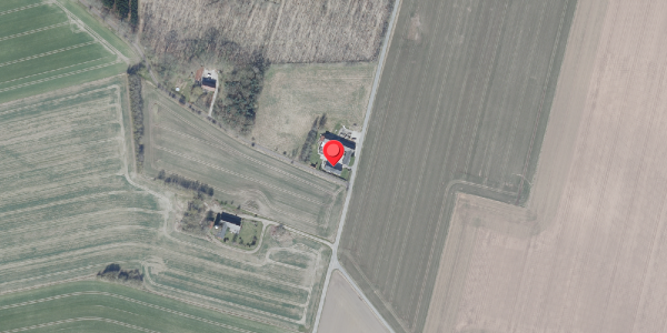 Oversvømmelsesrisiko fra vandløb på Klapskovvej 12, 8382 Hinnerup