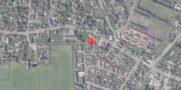 Oversvømmelsesrisiko fra vandløb på Postvej 21A, 8382 Hinnerup