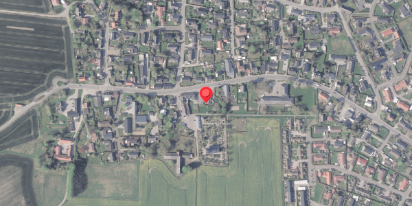 Oversvømmelsesrisiko fra vandløb på Postvej 31B, 8382 Hinnerup
