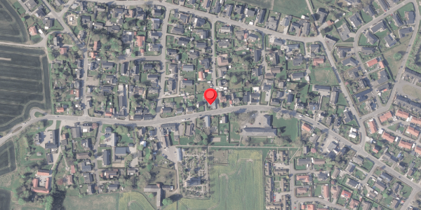 Oversvømmelsesrisiko fra vandløb på Postvej 38, 8382 Hinnerup