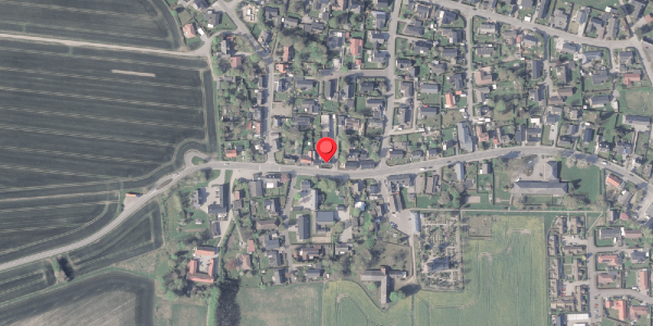 Oversvømmelsesrisiko fra vandløb på Postvej 52, 8382 Hinnerup