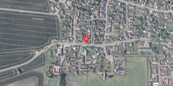 Oversvømmelsesrisiko fra vandløb på Postvej 54, 8382 Hinnerup