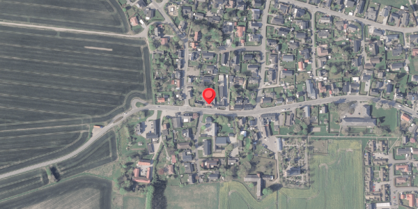Oversvømmelsesrisiko fra vandløb på Postvej 56, 8382 Hinnerup