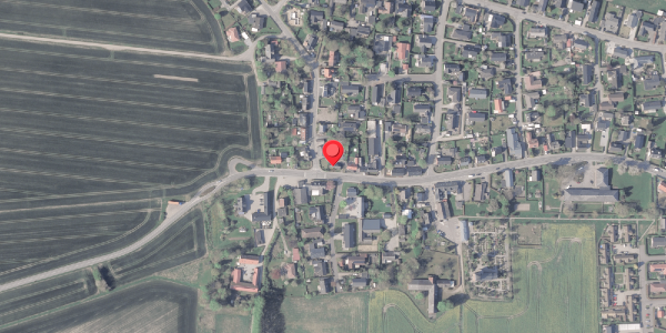 Oversvømmelsesrisiko fra vandløb på Postvej 58, 8382 Hinnerup