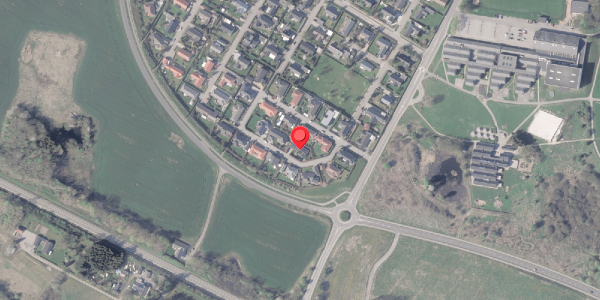 Oversvømmelsesrisiko fra vandløb på Præstevangen 13, . , 8382 Hinnerup