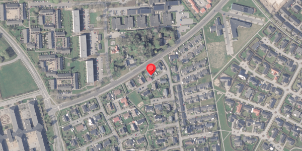 Oversvømmelsesrisiko fra vandløb på Ramsøvej 4, 8382 Hinnerup