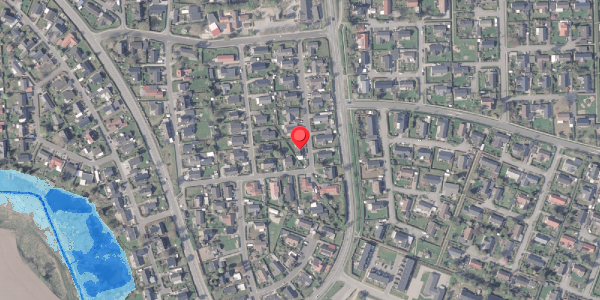 Oversvømmelsesrisiko fra vandløb på Snerlevej 1, . , 8382 Hinnerup