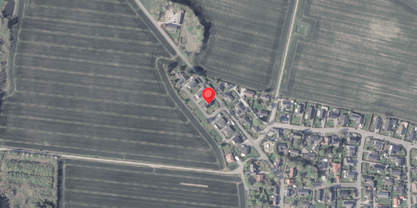 Oversvømmelsesrisiko fra vandløb på Tinningvej 21, 8382 Hinnerup