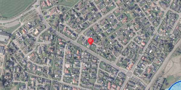 Oversvømmelsesrisiko fra vandløb på Tranevej 6, . , 8382 Hinnerup