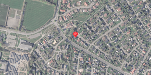 Oversvømmelsesrisiko fra vandløb på Tranevej 7, . , 8382 Hinnerup