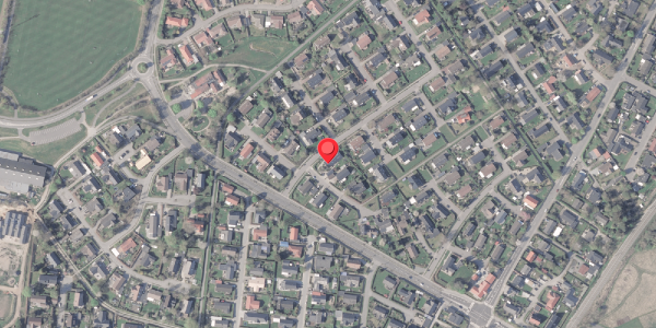 Oversvømmelsesrisiko fra vandløb på Tranevej 18, . , 8382 Hinnerup
