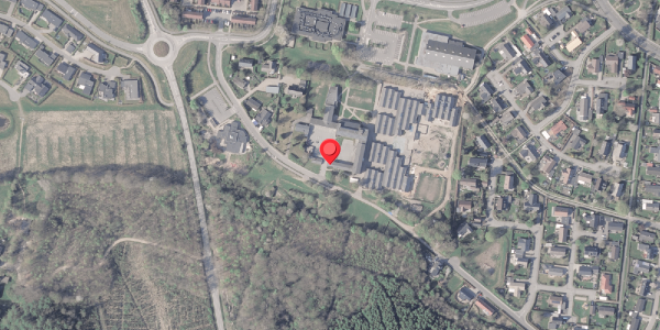 Oversvømmelsesrisiko fra vandløb på Vestergade 82, 8382 Hinnerup