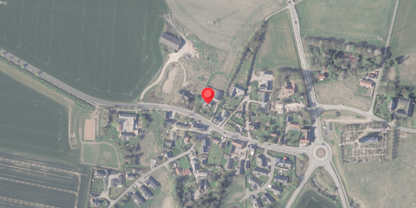 Oversvømmelsesrisiko fra vandløb på Vittenvej 10, 8382 Hinnerup