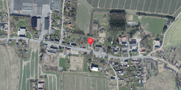 Oversvømmelsesrisiko fra vandløb på Vittenvej 70, . , 8382 Hinnerup
