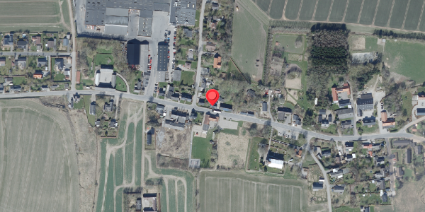 Oversvømmelsesrisiko fra vandløb på Vittenvej 80, . , 8382 Hinnerup