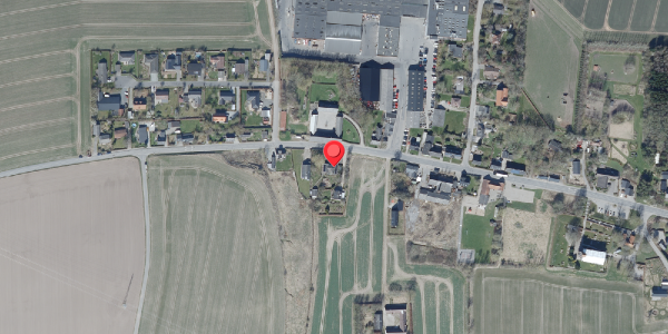 Oversvømmelsesrisiko fra vandløb på Vittenvej 95, . , 8382 Hinnerup
