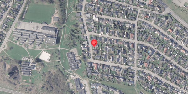 Oversvømmelsesrisiko fra vandløb på Æbleparken 13, . , 8382 Hinnerup