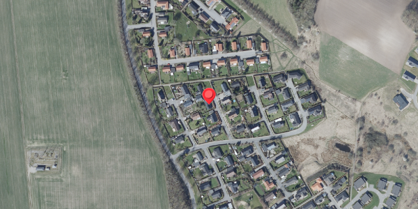 Oversvømmelsesrisiko fra vandløb på Hostrupsvej 21, 8870 Langå