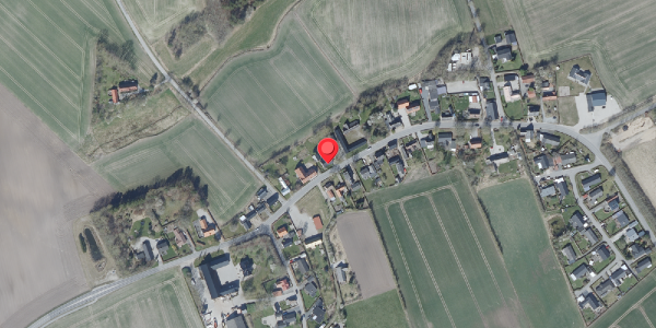 Oversvømmelsesrisiko fra vandløb på Jebjergvej 21, 8870 Langå