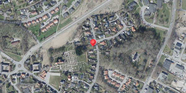 Oversvømmelsesrisiko fra vandløb på Kildevej 21, 8870 Langå