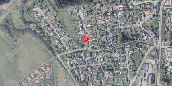 Oversvømmelsesrisiko fra vandløb på Rinddalen 21, 9550 Mariager