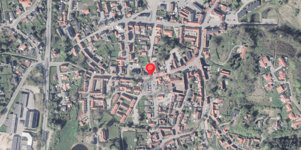 Oversvømmelsesrisiko fra vandløb på Teglgade 8, 9550 Mariager