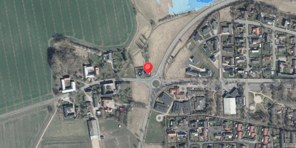 Oversvømmelsesrisiko fra vandløb på Bugtrupvej 42, . , 8560 Kolind