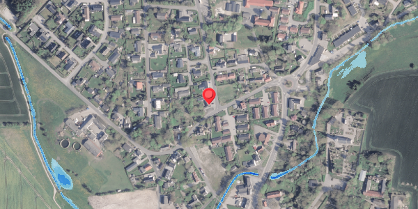 Oversvømmelsesrisiko fra vandløb på Gjerlevvej 16, . , 8983 Gjerlev J