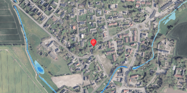 Oversvømmelsesrisiko fra vandløb på Gjerlevvej 22, . , 8983 Gjerlev J