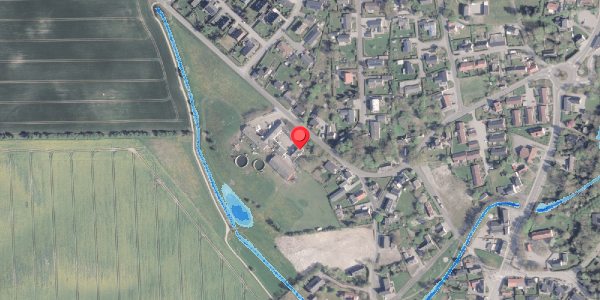 Oversvømmelsesrisiko fra vandløb på Gjerlevvej 23, . , 8983 Gjerlev J