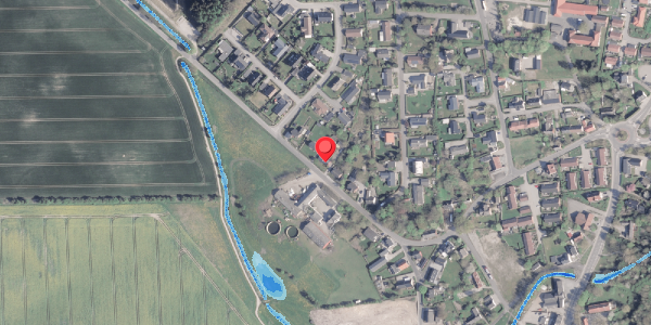Oversvømmelsesrisiko fra vandløb på Gjerlevvej 36, . , 8983 Gjerlev J