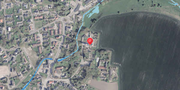 Oversvømmelsesrisiko fra vandløb på Kirkevej 1C, 8983 Gjerlev J