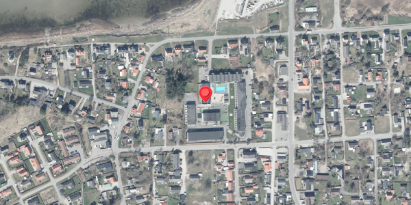 Oversvømmelsesrisiko fra vandløb på Fægangsvej 11D, st. 110, 8585 Glesborg