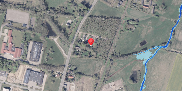 Oversvømmelsesrisiko fra vandløb på Århusvej 108, . , 8300 Odder