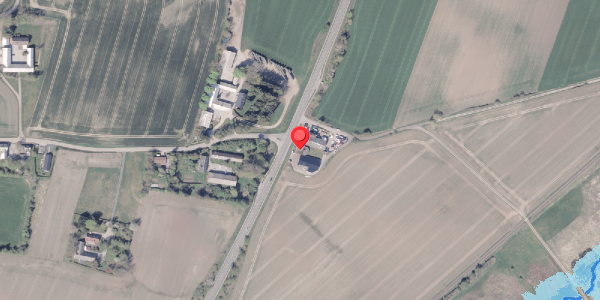 Oversvømmelsesrisiko fra vandløb på Århusvej 230, 8300 Odder